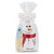Custom Let It Snow Gift Set with 20 oz Tumbler and Sugar Cookie Snowballs - White Bow