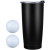 Custom Aspen Tumbler Golf Gift Set - Black
