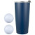Custom Aspen Tumbler Golf Gift Set - Royal Blue