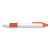 Custom Digital WideBody Color Grip Pen - Orange