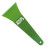 Heavy Duty Polar Ice Scraper - 10 Inch - Green Handle with Transparent Green Blade