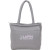 Custom Puffer Recycled 15" Laptop Tote - Gray
