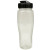 Custom 24oz Translucent Contour Bottle with Flip Top Lid - Clear