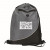 Custom Eco-Friendly RPET Drawstring Bag - Gray