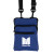 Custom RPET Crossbody Sling Bag - Navy Blue
