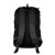 Custom PU Leatherette Water Resistant Backpack - Black - Back