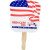 Custom Stock Waving Stars & Stripes Hand Fan
