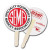 Custom Circle Shape Hand Fan