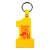 Custom Number One Key Tag - Yellow