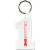 Custom Number One Key Fob - Clear