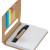 Printed Eco Stowaway Sticky Jotter with Pen - Natural - Interior