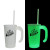 Custom 20 oz. Nite Glow Stackable Beer Stein/Straw/Lid Set