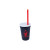 Custom 17 oz. Smooth Cup/Straw/Lid Set - Black