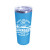 Custom 22 oz. Memphis Tumbler with Slide Lid, Engraved - Blue