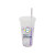 Custom Mood 26 oz. Rainbow Confetti Tumbler with Lid and Straw, Full Color Digital