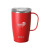 Custom Swig 18 oz. Insulated Matte Mug, Engraved - Matte Red