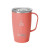 Custom Swig 18 oz. Insulated Matte Mug, Engraved - Coral