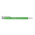 Custom Maxi Recycled Aluminum Soft Touch Gel Pen - Green