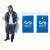 Branded Disposable Rain Poncho with Company Logo