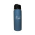 Custom Halcyon 20 oz. Sport Bottle w/ Push Button Lid, Premium Laser Engraved - Slate Blue