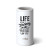 Custom Swig 12 oz. Skinny Matte Can Cooler - Matte White