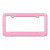 Custom License Plate Frame-4Holes, Full Color Digital - Pink