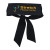 Custom Tie Back Headband, Full Color Digital - Black