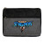 Custom Double Zipper Accessory Bag, Full Color Digital - Gray