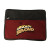 Custom Double Zipper Accessory Bag, Full Color Digital - Burgundy