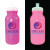 Custom 20 oz. Nite Glow Cycle Bottle, Full Color Digital - Pink