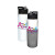 Custom Mood 26 oz. Stainless Steel Bottle, Full Color Digital - White/Smoke