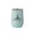 Custom Vinglace 10 oz. Stemless Wine Tumbler - Sea Glass