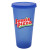 Custom 26 oz. Tumbler with Lid, Full Color Digital - Translucent Blue