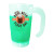 Custom Mood 20 oz. Stackable Beer Stein, Full Color Digital - Frosted/Green