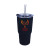Custom Halcyon 20 oz. Tumbler - Stainless Straw/Flip Top Lid, Full Color Digital - Black