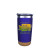 Custom Halcyon 20 oz. Cork Bottom Tumbler - Stainless Straw/Flip Top Lid, Full Color Digital - Metallic Blue