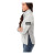 Custom Women's ODARAY 1/2 Zip Jacket  - Light Gray - Side