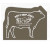 Custom Cowboy Press and Stick Calendar with Logo Header - Bull