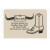 Custom Cowboy Press and Stick Calendar with Logo Header - Cowboy Boot (Closed)