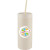 Custom Sol Tonal Recycled Skinny Tumbler 20 oz - Cream