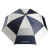 Custom Totes 64" UV Protection Auto Open Golf Umbrella - Navy/White - Top View