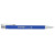 Custom Maxi Recycled Aluminum Soft Touch Gel Pen - Blue