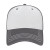 Custom Cap America Relaxed Golf Cap - White/Dark Gray