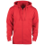 Custom Reebok Daybreak Full Zip Hoodie - Red
