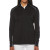 Custom Callaway Ladies' Water Repellent 1/4 Zip Pullover Shirt - Black
