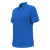 Custom Ladies All-Over Stitched Chev Polo - Lapis Blue - Side View