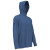 Custom Callaway Men's Soft Touch Hoodie - Peacoat Navy Heather - Side View with Callaway Logo