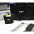 Custom Mobile Office Pencil Case - Black - In Use