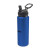 Custom Jett Aluminum Straw Lid Hydration Bottle - 32 Oz. - Sport Blue