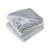 Custom Luxe Faux Fur Throw Blanket - Grey